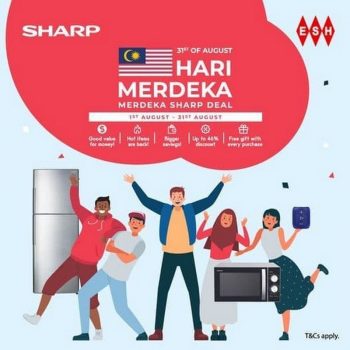 ESH-Electrical-Hari-Merdeka-Deal-with-Sharp-350x350 - Electronics & Computers Home Appliances Johor Kedah Kelantan Kitchen Appliances Kuala Lumpur Melaka Negeri Sembilan Online Store Penang Perak Perlis Promotions & Freebies Putrajaya Sabah Sarawak Selangor Terengganu 