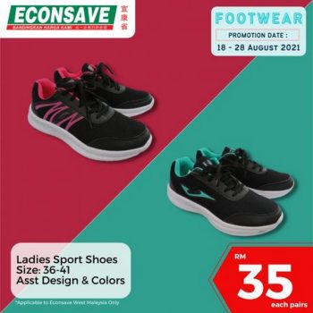 Econsave-Footwear-Promotion-1-350x350 - Fashion Lifestyle & Department Store Footwear Johor Kedah Kelantan Kuala Lumpur Melaka Negeri Sembilan Pahang Penang Perak Perlis Promotions & Freebies Putrajaya Selangor Supermarket & Hypermarket Terengganu 