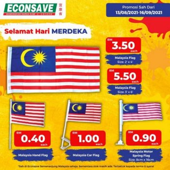 Econsave-Merdeka-Malaysia-Flag-Promotion-350x350 - Johor Kedah Kelantan Kuala Lumpur Melaka Negeri Sembilan Pahang Penang Perak Perlis Promotions & Freebies Putrajaya Selangor Supermarket & Hypermarket Terengganu 