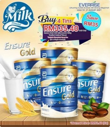 Everrise-Ensure-Gold-Milk-Promotion-350x404 - Baby & Kids & Parenting Milk Powder Online Store Promotions & Freebies Sarawak Supermarket & Hypermarket 