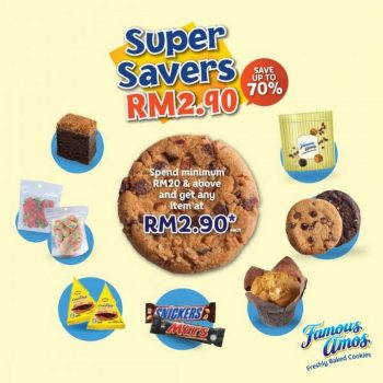 Famous-Amos-Super-Savers-Promotion-350x350 - Beverages Food , Restaurant & Pub Johor Kedah Kelantan Kuala Lumpur Melaka Negeri Sembilan Pahang Penang Perak Perlis Promotions & Freebies Putrajaya Sabah Sarawak Selangor Terengganu 