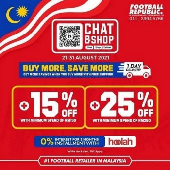 Football-Republic-Factory-Outlet-Special-Sale-350x350 - Apparels Fashion Lifestyle & Department Store Malaysia Sales Pahang Sportswear 