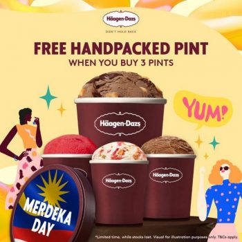 Haagen-Dazs-Merdeka-Free-Handpacked-Pint-Promotion-350x350 - Beverages Food , Restaurant & Pub Ice Cream Johor Kedah Kelantan Kuala Lumpur Melaka Negeri Sembilan Online Store Pahang Penang Perak Perlis Promotions & Freebies Putrajaya Sabah Sarawak Selangor Terengganu 
