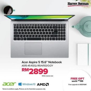 Harvey-Norman-Acer-Aspire-5-Promo-350x350 - Electronics & Computers IT Gadgets Accessories Johor Kedah Kelantan Kuala Lumpur Laptop Melaka Negeri Sembilan Online Store Pahang Penang Perak Perlis Promotions & Freebies Putrajaya Sabah Sarawak Selangor Terengganu 