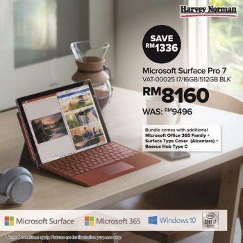 Harvey-Norman-Microsoft-Surface-Pro-7-Promo-350x350 - Electronics & Computers IT Gadgets Accessories Johor Kedah Kelantan Kuala Lumpur Laptop Melaka Negeri Sembilan Online Store Pahang Penang Perak Perlis Promotions & Freebies Putrajaya Sabah Sarawak Selangor Terengganu 