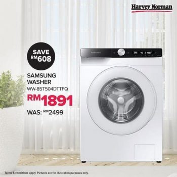 Harvey-Norman-Samsung-Front-Load-Promo-350x350 - Electronics & Computers Home Appliances Johor Kedah Kelantan Kitchen Appliances Kuala Lumpur Melaka Negeri Sembilan Online Store Pahang Penang Perak Perlis Promotions & Freebies Putrajaya Sabah Sarawak Selangor Terengganu 