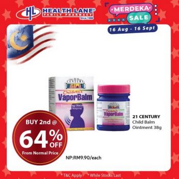 Health-Lane-Family-Pharmacy-Merdeka-Sale-8-350x350 - Beauty & Health Health Supplements Johor Kedah Kelantan Kuala Lumpur Malaysia Sales Melaka Negeri Sembilan Pahang Penang Perak Perlis Personal Care Putrajaya Sabah Sarawak Selangor Terengganu 