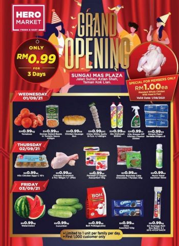 HeroMarket-Opening-Promotion-at-Sungai-Mas-Plaza-350x481 - Kuala Lumpur Promotions & Freebies Selangor Supermarket & Hypermarket 