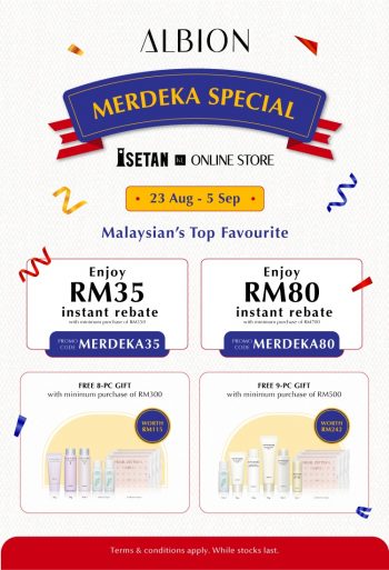 Isetan-Albion-Merdeka-Special-1-350x513 - Beauty & Health Fragrances Johor Kedah Kelantan Kuala Lumpur Melaka Negeri Sembilan Online Store Pahang Penang Perak Perlis Promotions & Freebies Putrajaya Sabah Sarawak Selangor Supermarket & Hypermarket Terengganu 