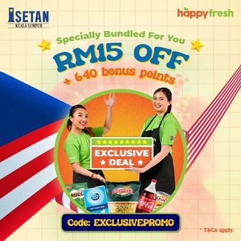 Isetan-Happy-Fresh-Promo-350x350 - Johor Kedah Kelantan Kuala Lumpur Melaka Negeri Sembilan Online Store Pahang Penang Perak Perlis Promotions & Freebies Putrajaya Sabah Sarawak Selangor Supermarket & Hypermarket Terengganu 