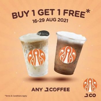 J.CO-Donuts-Coffee-Buy-1-Free-1-Promo-350x350 - Beverages Food , Restaurant & Pub Johor Kedah Kelantan Kuala Lumpur Melaka Negeri Sembilan Pahang Penang Perak Perlis Promotions & Freebies Putrajaya Sabah Sarawak Selangor Terengganu 