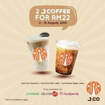 J.CO-Donuts-Coffee-Special-Deal-350x350 - Beverages Food , Restaurant & Pub Johor Kedah Kelantan Kuala Lumpur Melaka Negeri Sembilan Online Store Pahang Penang Perak Perlis Promotions & Freebies Putrajaya Sabah Sarawak Selangor Terengganu 