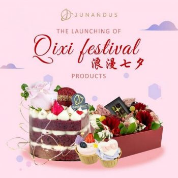 JUNANDUS-Qixi-Festival-Promo-350x350 - Beverages Cake Food , Restaurant & Pub Johor Kedah Kelantan Kuala Lumpur Melaka Negeri Sembilan Online Store Pahang Penang Perak Perlis Promotions & Freebies Putrajaya Sabah Sarawak Selangor Terengganu 