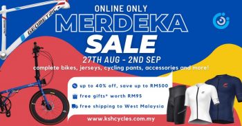 KSH-Cycles-Merdeka-Sale-350x183 - Bicycles Johor Kedah Kelantan Kuala Lumpur Malaysia Sales Melaka Negeri Sembilan Online Store Others Pahang Penang Perak Perlis Putrajaya Sabah Sarawak Selangor Sports,Leisure & Travel Terengganu 