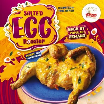 Kedai-Ayamas-Salted-Egg-Roaster-Promo-1-350x350 - Beverages Food , Restaurant & Pub Johor Kedah Kelantan Kuala Lumpur Melaka Negeri Sembilan Pahang Penang Perak Perlis Promotions & Freebies Putrajaya Sabah Sarawak Selangor Terengganu 