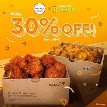 Kyochon-GrabFood-BokBok-30-OFF-Promotion-350x350 - Beverages Food , Restaurant & Pub Johor Kedah Kelantan Kuala Lumpur Melaka Negeri Sembilan Online Store Pahang Penang Perak Perlis Promotions & Freebies Putrajaya Sabah Sarawak Selangor Terengganu 