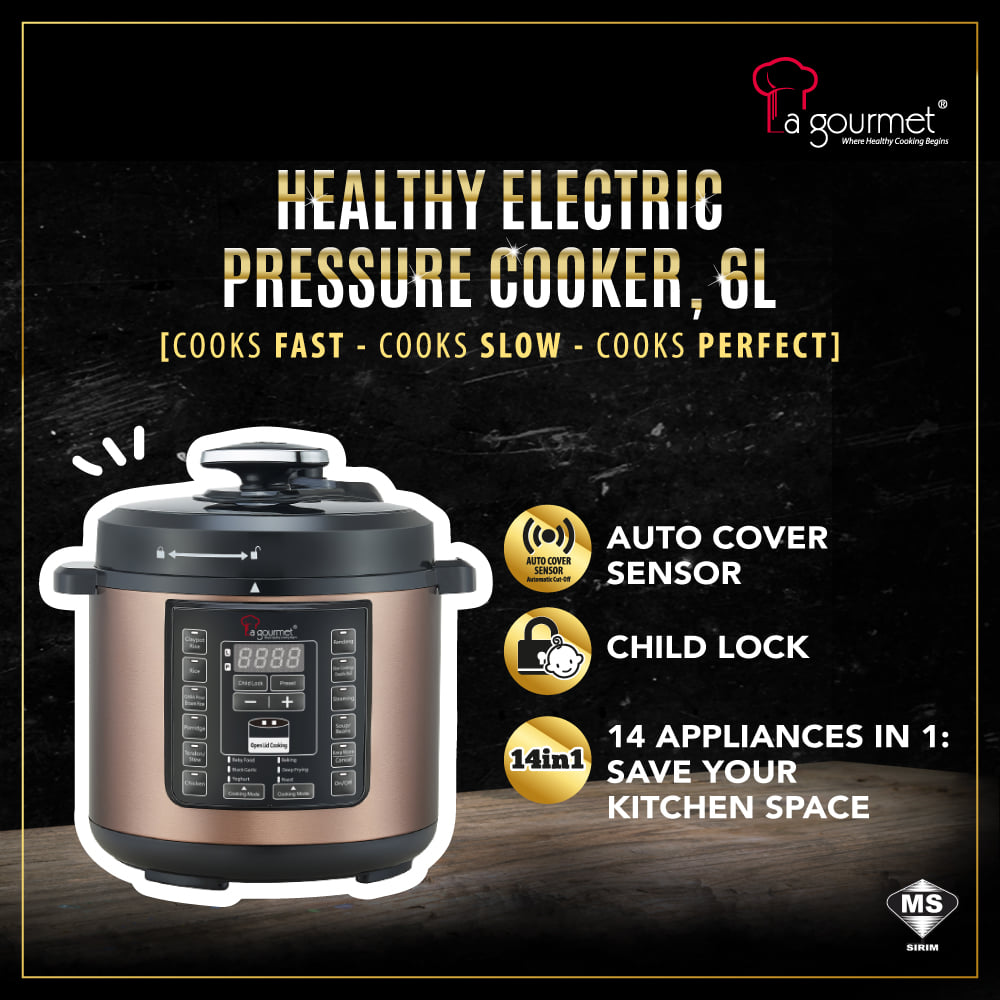 La gourmet pressure cooker