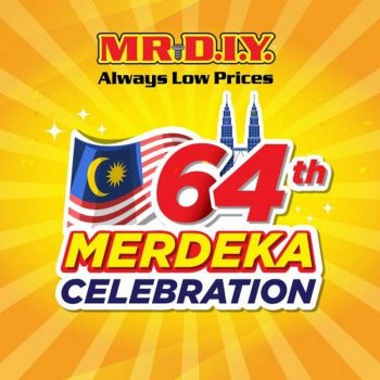 MR-DIY-64th-Merdeka-Celebration-Promotion-350x350 - Home & Garden & Tools Johor Kedah Kelantan Kuala Lumpur Melaka Negeri Sembilan Others Pahang Penang Perak Perlis Promotions & Freebies Putrajaya Sabah Safety Tools & DIY Tools Sarawak Selangor Terengganu 