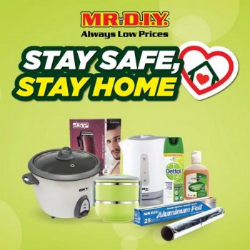 MR-DIY-Stay-Safe-Stay-Home-Promotion-350x350 - Johor Kedah Kelantan Kuala Lumpur Melaka Negeri Sembilan Others Pahang Penang Perak Perlis Promotions & Freebies Putrajaya Sabah Sarawak Selangor Terengganu 