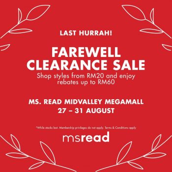MS.-READ-Farewell-Clearance-Sale-350x350 - Apparels Fashion Accessories Fashion Lifestyle & Department Store Kuala Lumpur Selangor Warehouse Sale & Clearance in Malaysia 