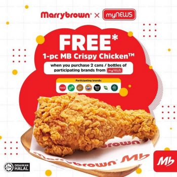 Marrybrown-Free-Crispy-Chicken-Promo-350x350 17 Aug 2021 Onward: Marrybrown Free Crispy Chicken Promo