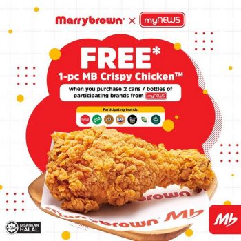 Marrybrown-Free-Crispy-Chicken-Promo-350x350 - Beverages Food , Restaurant & Pub Johor Kedah Kelantan Kuala Lumpur Melaka Negeri Sembilan Pahang Penang Perak Perlis Promotions & Freebies Putrajaya Sabah Sarawak Selangor Supermarket & Hypermarket Terengganu 