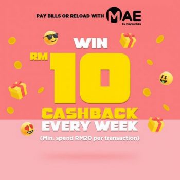 Maybank-MAE-Pay-Bills-Reload-Win-Prizes-Promotion-1-350x350 - Bank & Finance Johor Kedah Kelantan Kuala Lumpur Maybank Melaka Negeri Sembilan Online Store Pahang Penang Perak Perlis Promotions & Freebies Putrajaya Sabah Sarawak Selangor Terengganu 