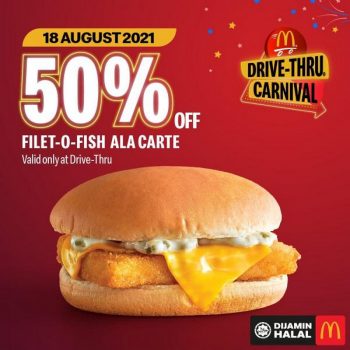 McDonalds-Drive-Thru-Carnival-Filet-O-Fish-50-OFF-Promotion-350x350 - Beverages Food , Restaurant & Pub Johor Kedah Kelantan Kuala Lumpur Melaka Negeri Sembilan Pahang Penang Perak Perlis Promotions & Freebies Putrajaya Sabah Sarawak Selangor Terengganu 