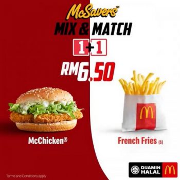 McDonalds-McSavers-Mix-Match-Promotion-2-350x350 - Beverages Fast Food Food , Restaurant & Pub Johor Kedah Kelantan Kuala Lumpur Melaka Negeri Sembilan Pahang Penang Perak Perlis Promotions & Freebies Putrajaya Sabah Sarawak Selangor Terengganu 