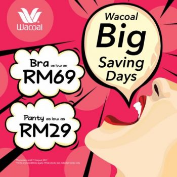 Metrojaya-Wacoal-Big-Saving-Days-Sale-350x350 - Fashion Lifestyle & Department Store Johor Kedah Kelantan Kuala Lumpur Lingerie Malaysia Sales Melaka Negeri Sembilan Pahang Penang Perak Perlis Putrajaya Sabah Sarawak Selangor Terengganu Underwear 