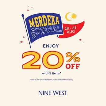 Nine-West-Merdeka-Sale-at-Isetan-350x350 - Apparels Fashion Accessories Fashion Lifestyle & Department Store Kuala Lumpur Malaysia Sales Selangor 