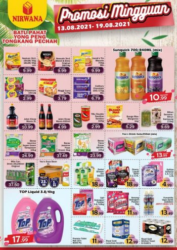 Nirwana-Weekly-Promotion-350x494 - Johor Promotions & Freebies Supermarket & Hypermarket 