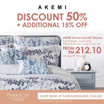 Parkson-Online-Akemi-Exclusive-Sale-5-350x350 - Beddings Home & Garden & Tools Johor Kedah Kelantan Kuala Lumpur Malaysia Sales Mattress Melaka Negeri Sembilan Online Store Pahang Penang Perak Perlis Putrajaya Sabah Sarawak Selangor Supermarket & Hypermarket Terengganu 