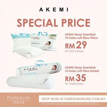 Parkson-Online-Akemi-Exclusive-Sale-8-350x350 - Beddings Home & Garden & Tools Johor Kedah Kelantan Kuala Lumpur Malaysia Sales Mattress Melaka Negeri Sembilan Online Store Pahang Penang Perak Perlis Putrajaya Sabah Sarawak Selangor Supermarket & Hypermarket Terengganu 