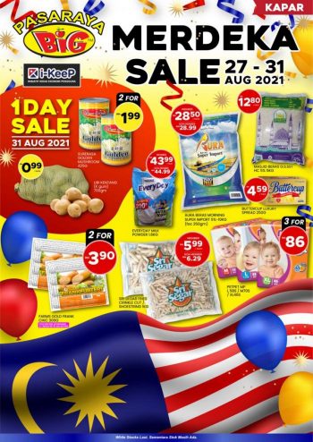 Pasaraya-BiG-Kapar-Merdeka-Sale-Promotion-350x494 - Promotions & Freebies Selangor Supermarket & Hypermarket 