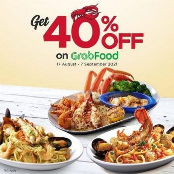 Red-Lobster-40-off-Promo-on-GrabFood-350x350 - Beverages Food , Restaurant & Pub Johor Kedah Kelantan Kuala Lumpur Melaka Negeri Sembilan Online Store Pahang Penang Perak Perlis Promotions & Freebies Putrajaya Sabah Sarawak Selangor Terengganu 