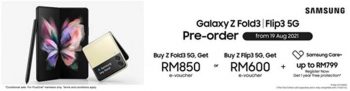 Samsung-Galaxy-Z-Fold3-Pre-Order-Promo-350x91 - Electronics & Computers IT Gadgets Accessories Mobile Phone Promotions & Freebies Selangor 