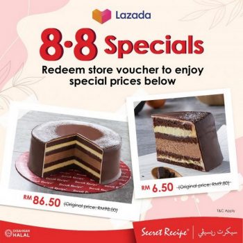 Secret-Recipe-Lazada-8.8-Sale-350x350 - Beverages Cake Food , Restaurant & Pub Johor Kedah Kelantan Kuala Lumpur Malaysia Sales Melaka Negeri Sembilan Online Store Pahang Penang Perak Perlis Putrajaya Sabah Sarawak Selangor Terengganu 