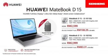 Senheng-HUAWEI-MateBook-D15-Promo-350x183 - Electronics & Computers IT Gadgets Accessories Johor Kedah Kelantan Kuala Lumpur Laptop Melaka Negeri Sembilan Online Store Pahang Penang Perak Perlis Promotions & Freebies Putrajaya Sabah Sarawak Selangor Terengganu 