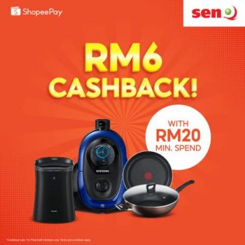 Senheng-ShopeePay-RM6-Cashback-Promotion-350x350 - Electronics & Computers Home Appliances Johor Kedah Kelantan Kitchen Appliances Kuala Lumpur Melaka Negeri Sembilan Online Store Pahang Penang Perak Perlis Promotions & Freebies Putrajaya Sabah Sarawak Selangor Terengganu 