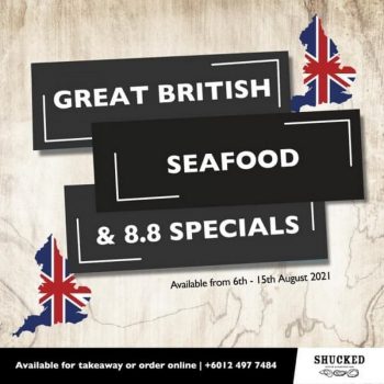 Shucked-8.8-Special-350x350 - Beverages Food , Restaurant & Pub Johor Kedah Kelantan Kuala Lumpur Melaka Negeri Sembilan Online Store Pahang Penang Perak Perlis Promotions & Freebies Putrajaya Sabah Sarawak Selangor Terengganu 