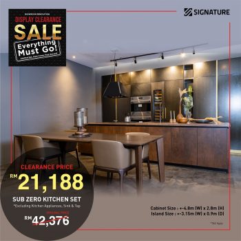 Signature-Kitchen-Display-Clearance-Sa-4-350x350 - Home & Garden & Tools Johor Kedah Kelantan Kuala Lumpur Melaka Negeri Sembilan Online Store Pahang Penang Perak Perlis Putrajaya Sabah Sarawak Selangor Terengganu Warehouse Sale & Clearance in Malaysia 