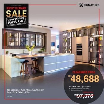 Signature-Kitchen-Display-Clearance-Sale-2-350x350 - Home & Garden & Tools Johor Kedah Kelantan Kitchenware Kuala Lumpur Melaka Negeri Sembilan Online Store Pahang Penang Perak Perlis Putrajaya Sabah Sarawak Selangor Terengganu Warehouse Sale & Clearance in Malaysia 