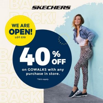 Skechers-GOwalk-5-Shoes-Sale-at-Subang-Parade-350x350 - Fashion Lifestyle & Department Store Footwear Malaysia Sales Selangor 