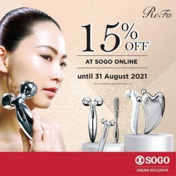 Sogo-ReFa-15-off-Promo-350x350 - Beauty & Health Johor Kuala Lumpur Personal Care Promotions & Freebies Selangor Skincare 