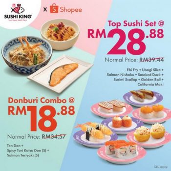 Sushi-King-Shopee-August-Promotion-350x350 - Beverages Food , Restaurant & Pub Johor Kedah Kelantan Kuala Lumpur Melaka Negeri Sembilan Online Store Pahang Penang Perak Perlis Promotions & Freebies Putrajaya Sabah Sarawak Selangor Terengganu 