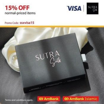 Sutra-Silk-15-off-Promo-with-AmBank-350x350 - AmBank Bank & Finance Johor Kedah Kelantan Kuala Lumpur Melaka Negeri Sembilan Online Store Others Pahang Penang Perak Perlis Promotions & Freebies Putrajaya Sabah Sarawak Selangor Terengganu 