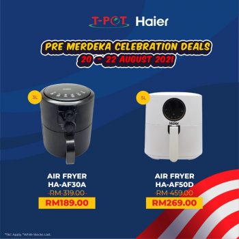 T-Pot-Haier-Merdeka-Promo-1-350x350 - Electronics & Computers Home Appliances Johor Kedah Kelantan Kitchen Appliances Kuala Lumpur Melaka Negeri Sembilan Pahang Penang Perak Perlis Promotions & Freebies Putrajaya Sabah Sarawak Selangor Terengganu 