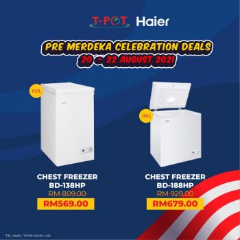 T-Pot-Haier-Merdeka-Promo-2-350x350 - Electronics & Computers Home Appliances Johor Kedah Kelantan Kitchen Appliances Kuala Lumpur Melaka Negeri Sembilan Pahang Penang Perak Perlis Promotions & Freebies Putrajaya Sabah Sarawak Selangor Terengganu 