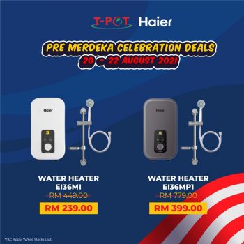 T-Pot-Haier-Merdeka-Promo-4-350x350 - Electronics & Computers Home Appliances Johor Kedah Kelantan Kitchen Appliances Kuala Lumpur Melaka Negeri Sembilan Pahang Penang Perak Perlis Promotions & Freebies Putrajaya Sabah Sarawak Selangor Terengganu 